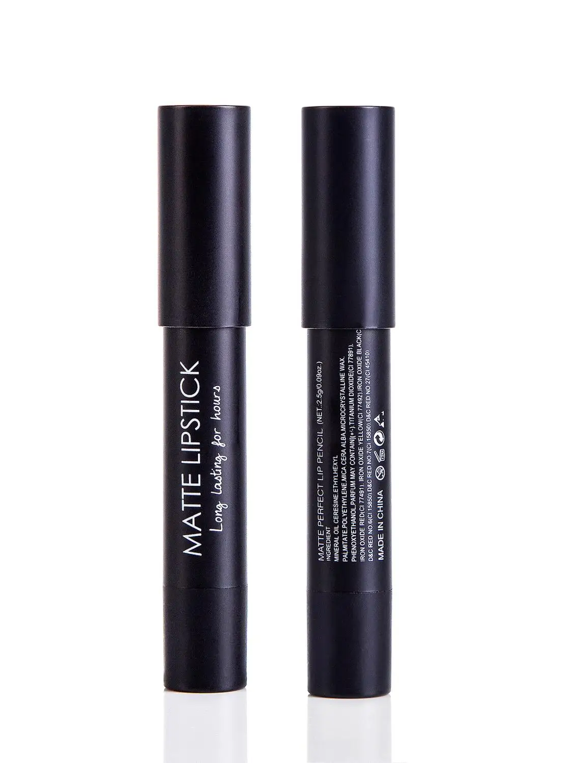 Lipstick pen 12 color waterproof lasting charming sexy color easy to wear professional daily makeup long-lasting non-stick cup