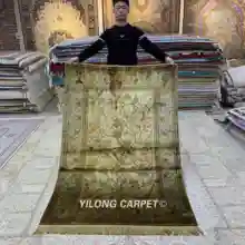 Yilong 4'x6' традиционный ручной завязанный Vantage ковер антикварные персидские ковры типа(LH1007B