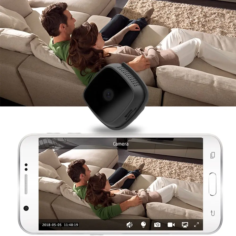C9 Мини Wifi камера носимый корпус DVR Micro Cam HD видео Диктофон веб-камера невидимое ночное видение Движение Сигнализация мобильный пульт дистанционного управления