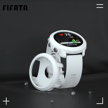 

FIFATA TPU Soft Silicone Watch Protector Shell For Garmin Forerunner 645 Music Replacement Smart Watch Case Cover Accessories
