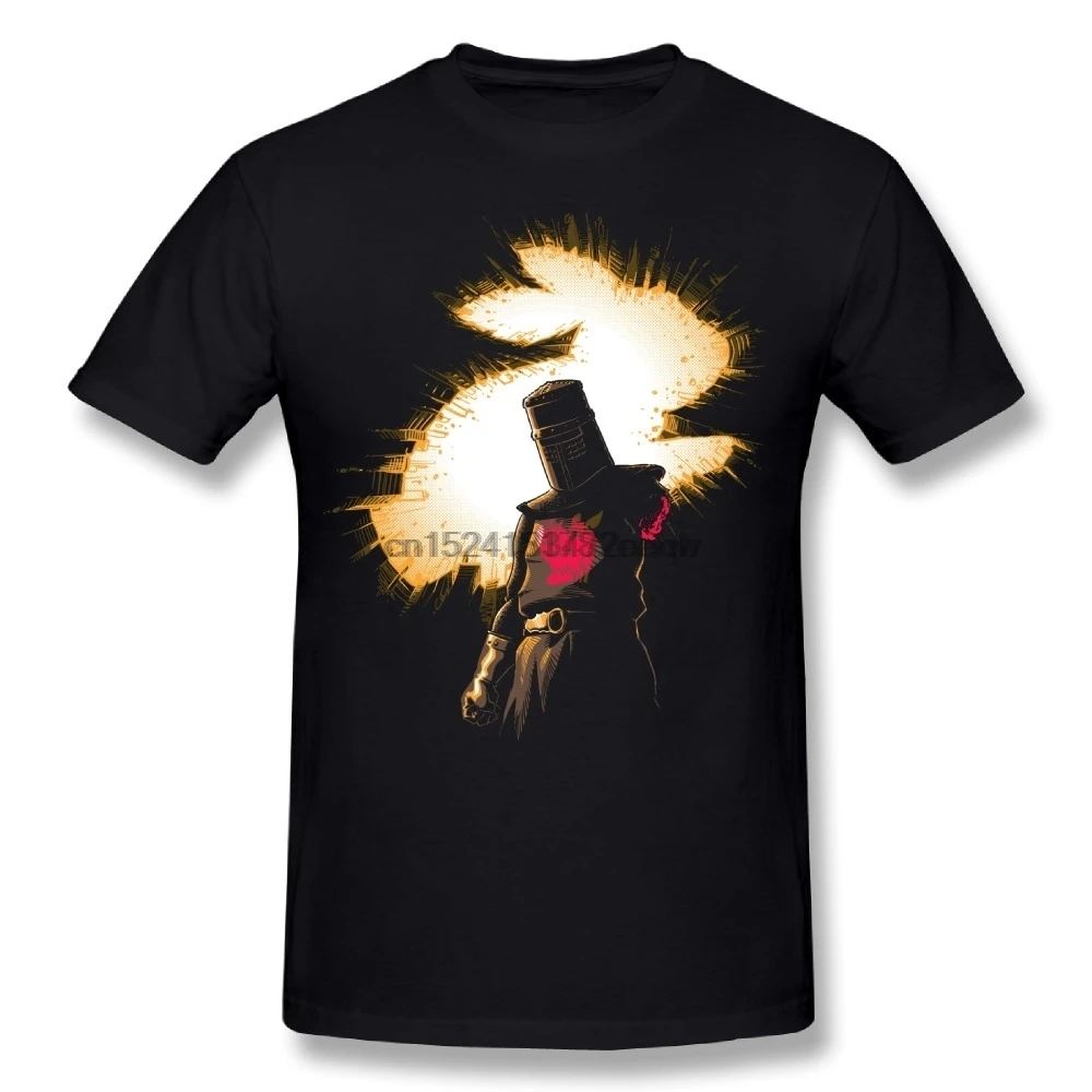 Cool Graphic Boy black knight Tis But A Scratch Monty Python T Shirt Brand Tees | Мужская одежда