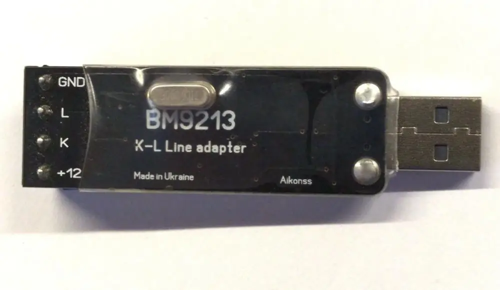 BM9213 Универсальный адаптер USB FT232BL L9637D K-Line KKL& Works for Webasto Repair K-Line Adapter