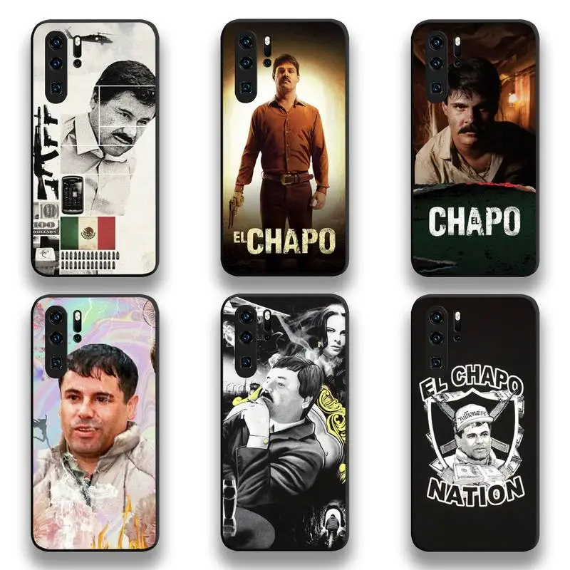 El Chapo Phone Case For Huawei P20 P30 P40 lite E Pro Mate 40 30 20 P Smart 2020 | Мобильные телефоны и аксессуары