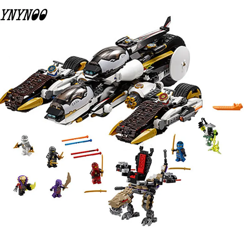

Ninja Series Compatible With Legoinglys 70595 Model Building Blocks 1160 Piece Bricks Boys Birthday Gifts Kids Toys For Children