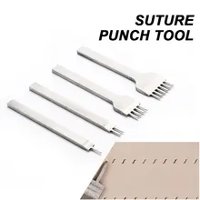 Aliexpress - Leather Craft Tool Set Stainless Steel Hole Chisel Graving Stitching Punch Tools Kit 4 Polesfor choose