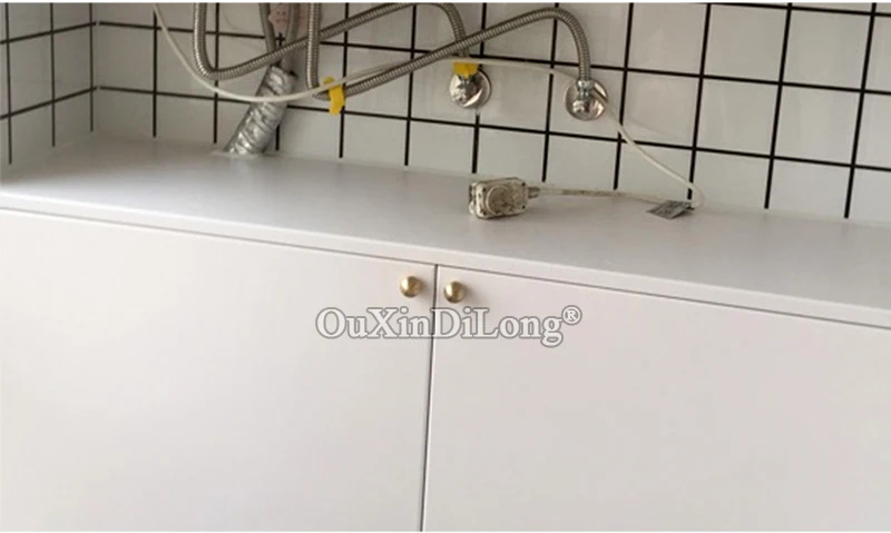 Абсолютно новые 2 шт Твердые Латунные Ручки для кухонного шкафа Европейский Шкаф ящика рычаги винного шкафа рукоятки и ручки