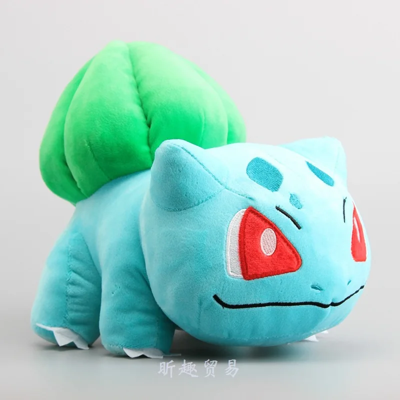 30 см Большой размер милый Bulbasaur плюшевые куклы PP Хлопок мультфильм Peluche Подушка подарок на день рождения игрушки для детей