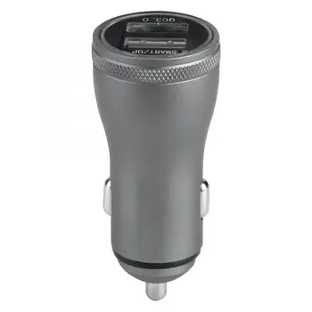 

PQ3-B Car Charger 5V/4A 9V/2A 12V/1.8A Quick Charge QC3.0 with Dual USB Port for Huawei Phone