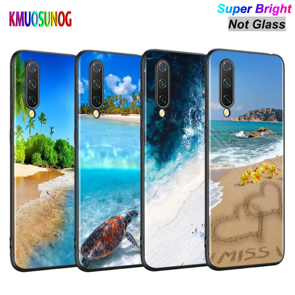 Черный силиконовый чехол для Xiaomi Mi A3 A2 A1 5X 6X 6 8 Lite 9 9SE CC9 F1 9T 9tpro Play | Мобильные