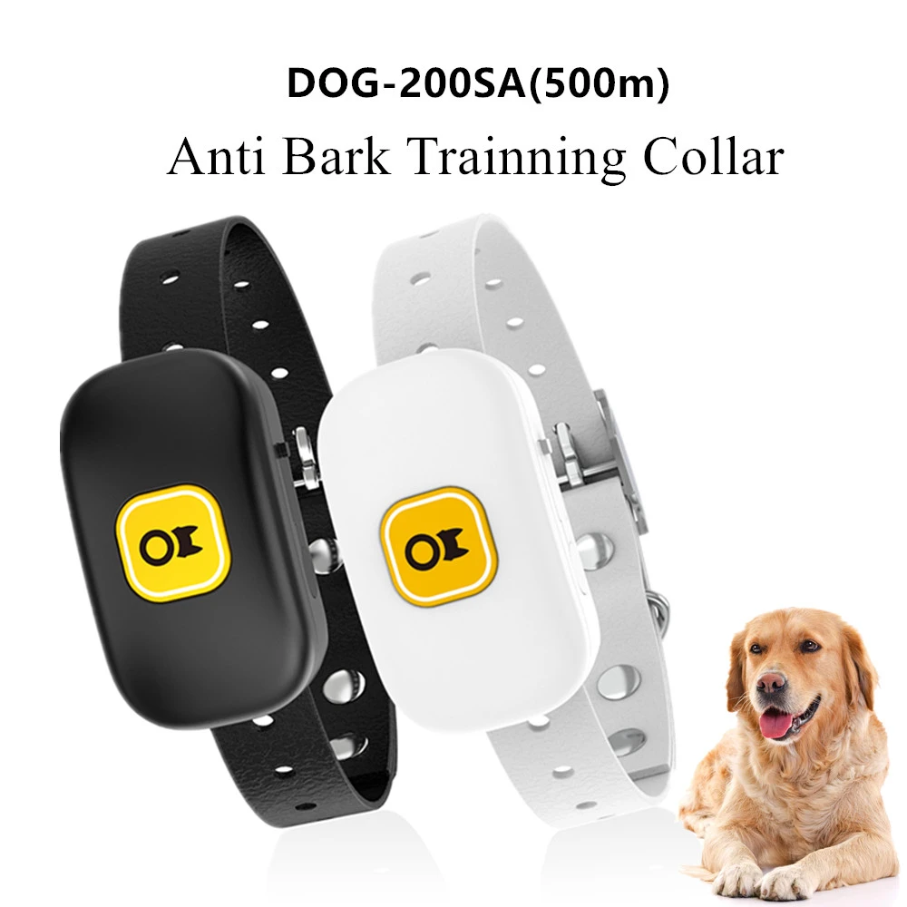 Collar de entrenamiento para DOG 200A, dispositivo eléctrico de Control remoto para mascotas, 500m, al agua, recargable por USB|Dispositivos antiladridos| - AliExpress