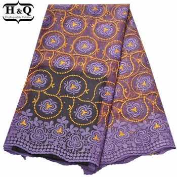 

Purple French Tulle Lace Fabric 5 Yards African Net Lace With Stones Nigerian Embroidered Lace Christmas Mesh Dress Party Gown