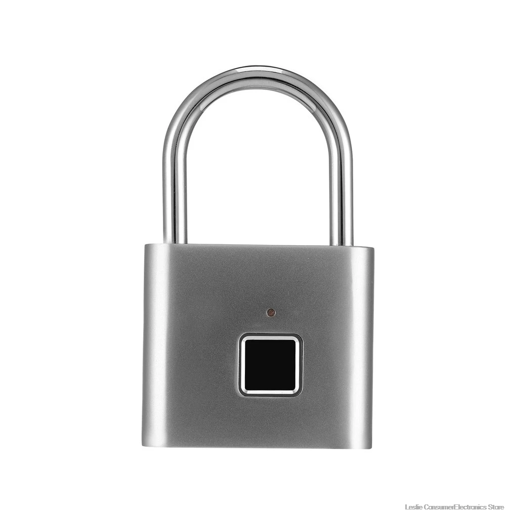 Золотой безопасности без ключа USB Перезаряжаемый биометрический дверной замок Умный Замок быстрая разблокировка цинковый сплав металлический саморазвивающийся чип
