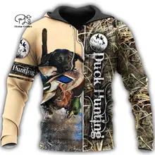 

PLstar Cosmos Duck Hunting Animal Hunter Camo Tattoo Dog Tracksuit Pullover Streetwear 3DPrint Men/Women Autumn Funny Hoodies 11