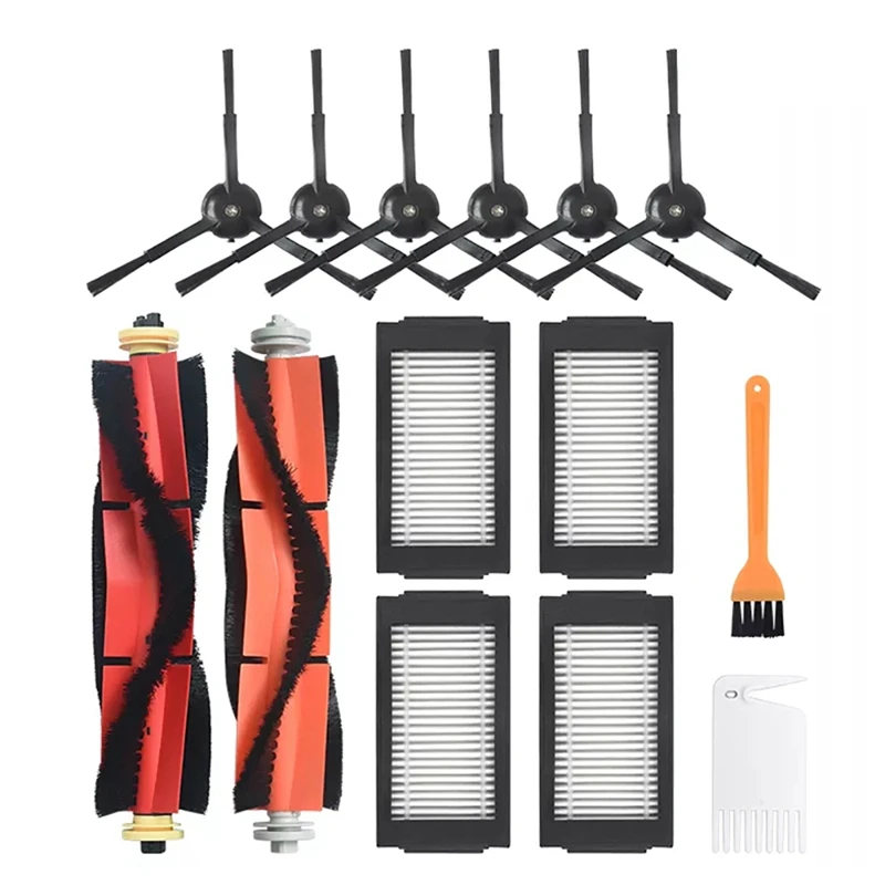 For Xiaomi Mijia Pro Robot Vacuum Cleaner Roll Main Brush Side HEPA Filter Replacement Accessories Parts | Дом и сад