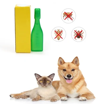 

2.5 ML Pet Insecticide Flea Lice Insect Killer Spray For Dog Cat Puppy Kitten Treatment
