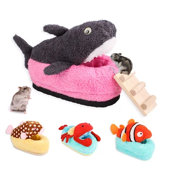 

Hot junejour Small Pet Nest House Soft Warm Bed For Hamster Guinea Pig Mice Rat Small Animal Supplies