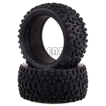 

NEW ENRON 1:10 HSP 06025P Rear Wheel Tyre 2p RC TIRES 1/10 Scale For Himoto Nitro Electric RC Buggy