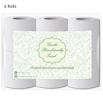 

High Quality 6 Rolls Of Toilet Paper Home 4-Ply Wood Pulp Paper Tissue Rolling Paper Household Thick Soft Toilet Paper