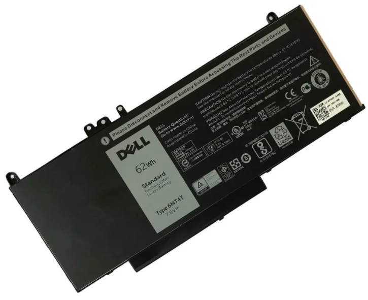 Оригинальный ноутбук Батарея 451 BBLK 6MT4T G5m10 для DELL E5550 серии E5570 N015L5470U1540CN