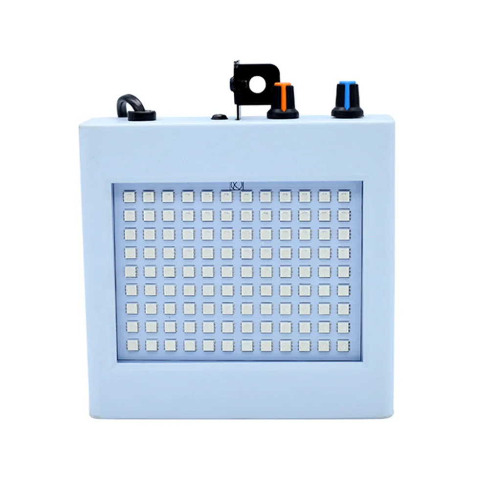 108 LED LED Mixed Flashing Stage Lights Remote Sound Activated Disco Lights for Festival Parties Lights Wedding KTV Strobe Light