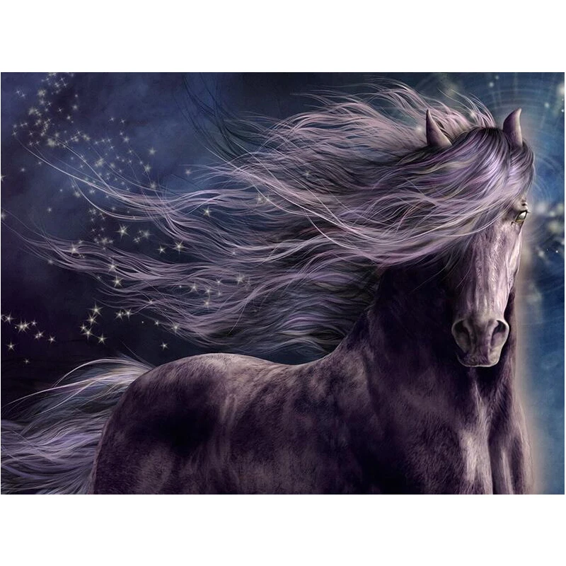 

100% Full square DIY 5D Diamond Painting Two Unicorns & Rainbow Stitch Diamond Embroidery Patterns rhinestone Diamond Mosaic