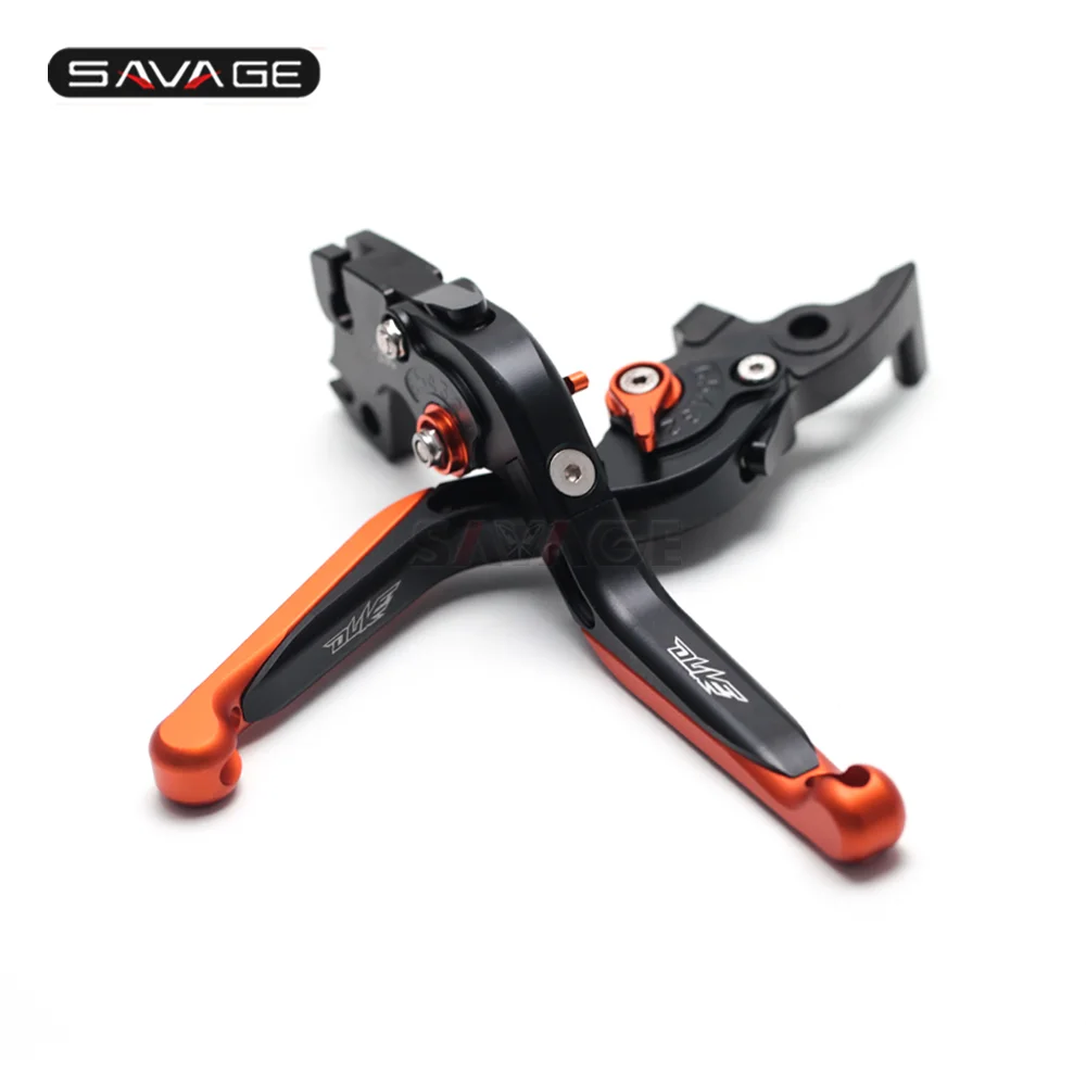 Складные Выдвижные тормозные рычаги сцепления для KTM DUKE 125 200 250 390 2012- аксессуары для мотоциклов регулируемые ЧПУ