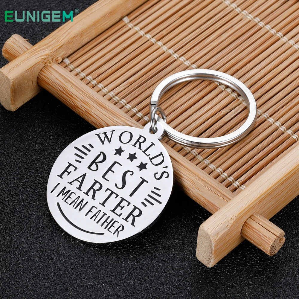Best Father Step Dad Keychain Gift For New Dad Fathers Day Gifts You Wedding Gifts For Father From Son Daughter Key Chains Aliexpress