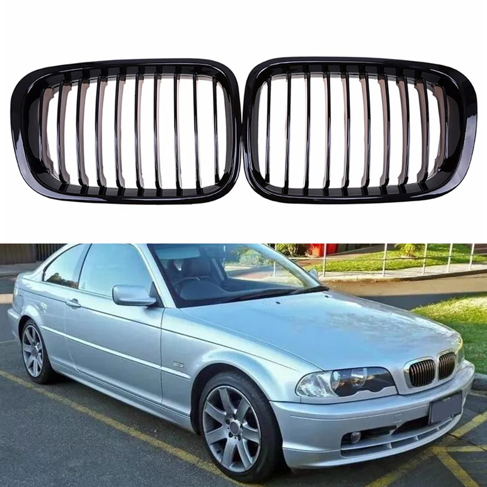2 шт. автомобильные решетки для BMW E46 4D 318I 320I 325I 330I 1998 - 2001 | Автомобили и мотоциклы