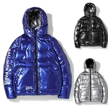 Модная мужская зимняя повседневная хлопковая теплая кожаная куртка с карманами, мужская куртка, теплый тонкий пуховик для отдыха, мужской L-3xl