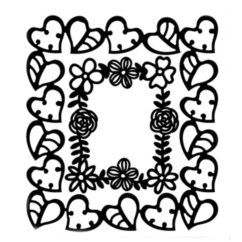 

InLoveArts Flower Dies Heart Leaves Metal Cutting Dies New 2019 for Card Making Scrapbooking Embossing Stencil Craft Frame Dies