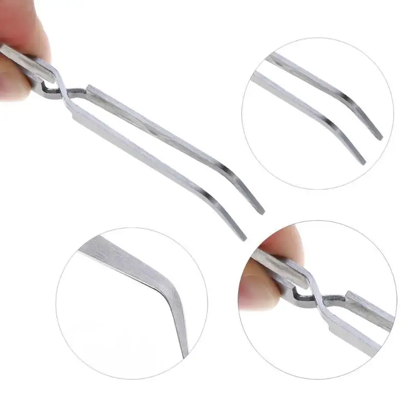 Nail Shaping Tweezers Stainless Steel Multifunction Nail Clip Manicure