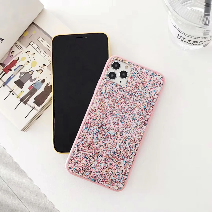 MIKE KLARKE MK.81 Phone Case For iPhone 11 Pro Max X XR XS Max 7 8 Plus SE 2020 Luxury Bling Glitter Shining Flash Powder Cases (4)