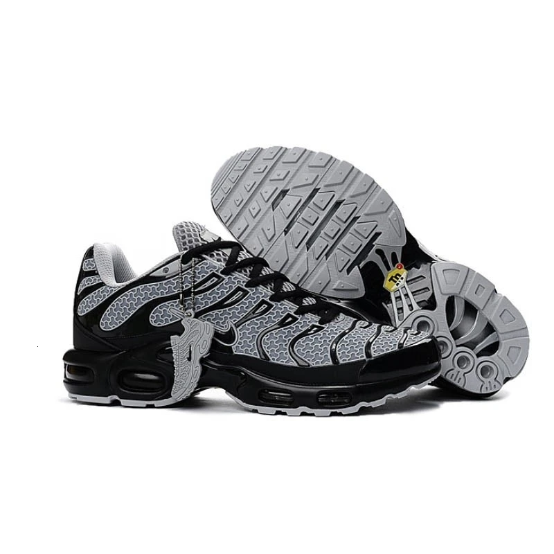 Оригинальные мужские кроссовки для бега Nike TN Air Max Plus, дышащие, анти-скользкие, спортивные кроссовки для улицы, Новое поступление#604133 - Цвет: 604133-105