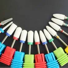 13 тип керамический сверло для ногтей маникюрный аппарат аксессуары роторный Электрический пилочки для ногтей маникюрный резак инструменты для дизайна ногтей