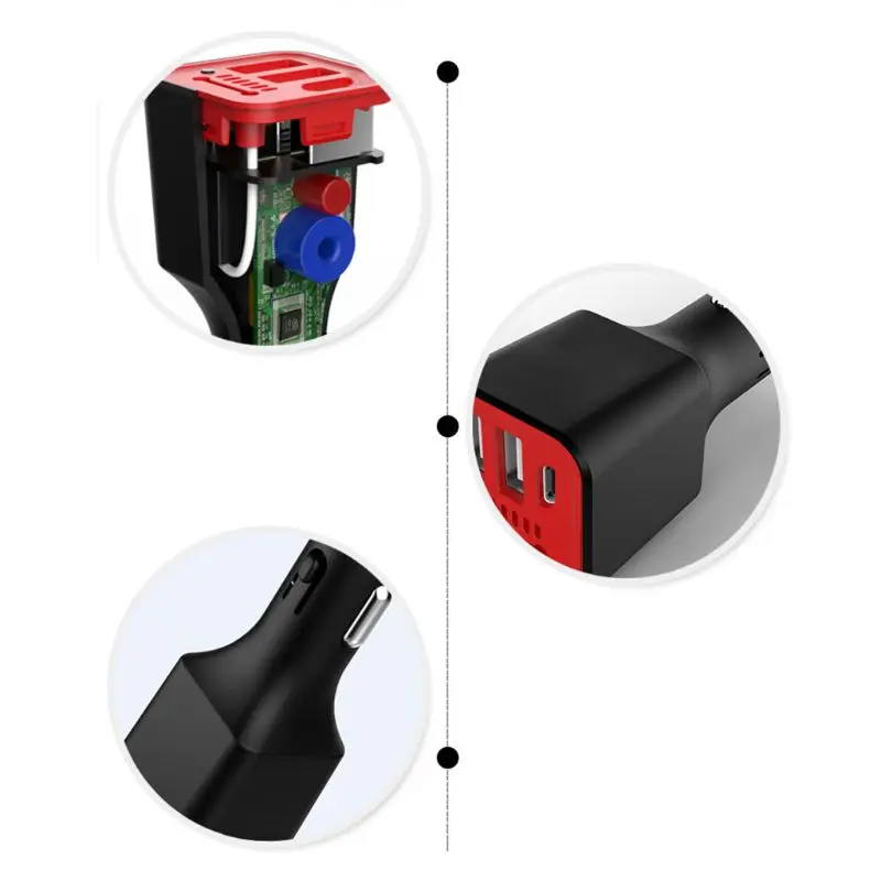 3.1A 3 USB порта зарядное устройство авто очиститель свежего воздуха кислородный бар ионизатор озона