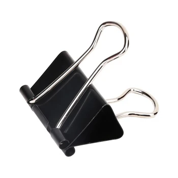 

Extra Large Binder Clips 2-Inch (24 Pack), Big Paper Clamps for Office Supplies, Black