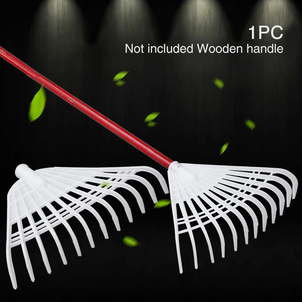 

Garden Tool Claw Leaf Heavy Duty Small Lawn Cleaning Hand Rake Working Plastic Yard Replacement Grass