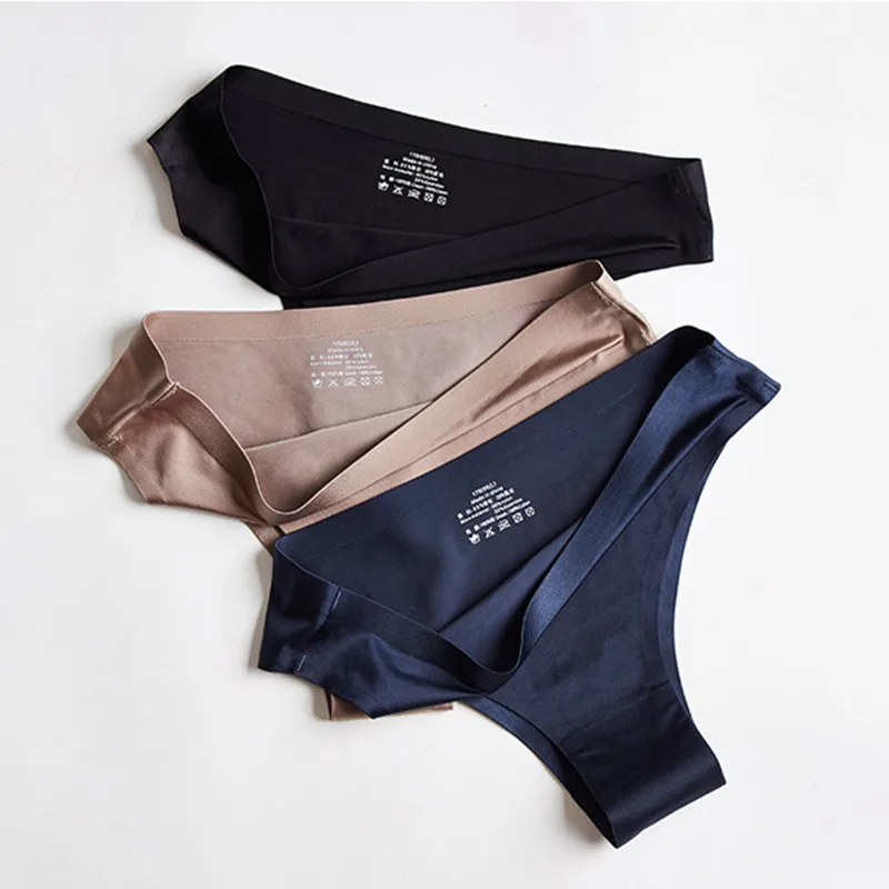 3 шт. трусики женское нижнее белье сексуальные бесшовные спортивные женские