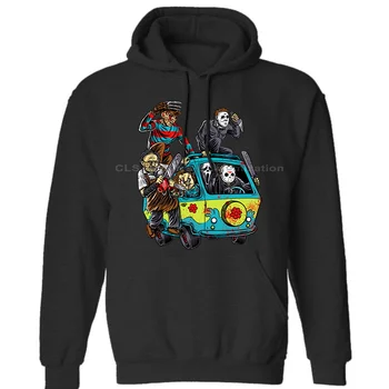 

MASSACRE TEAM Halloween Night Horror Thriller Movie Black Mens Neutral (Womens) Winter Hoodies Sweatshirts Free Shipping