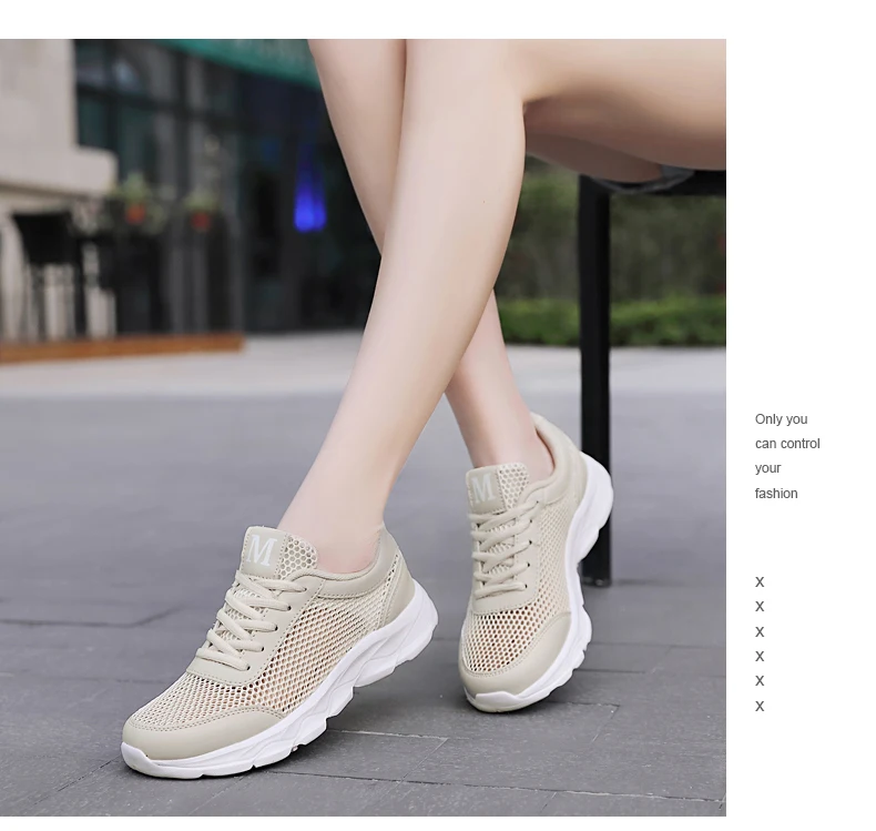 Tenis feminino 2019 новый список теннисная обувь для женщин белые спортивные кроссовки Женская дышащая Спортивная обувь на платформе для прогулок