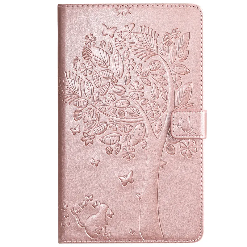 Wekays Coque For Samsung Galaxy Tab A 8.0" Cartoon Cat Leather Fundas Case For Samsung Tab A 8.0 T290 T295 T297 Cover Cases