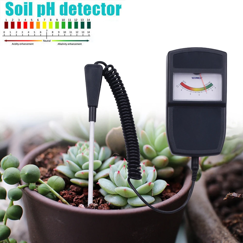 2.5 -10.0 Soil Moisture Sensor Meter Indoor Outdoor Plants Crops Flowers Vegetable Acidity Plant Fertile PH Tester D30 | Дом и сад