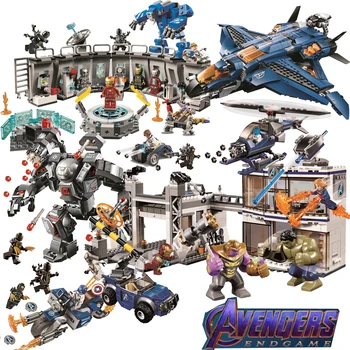 

Endgame Number 2 End Game Iron Man Thanos Spiderman Batman Building Blocks Toys