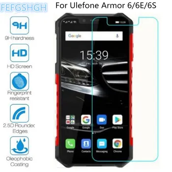 Перейти на Алиэкспресс и купить Закаленное стекло 9H 2.5D для Ulefone Armor 6S, Взрывозащищенная защитная пленка для Ulefone Armor 6 6E, стекло