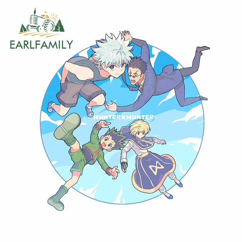 EARLFAMILY 13 см x 12 4 для Hunter X Граффити автомобиля Стикеры наклейка на ветровое стекло