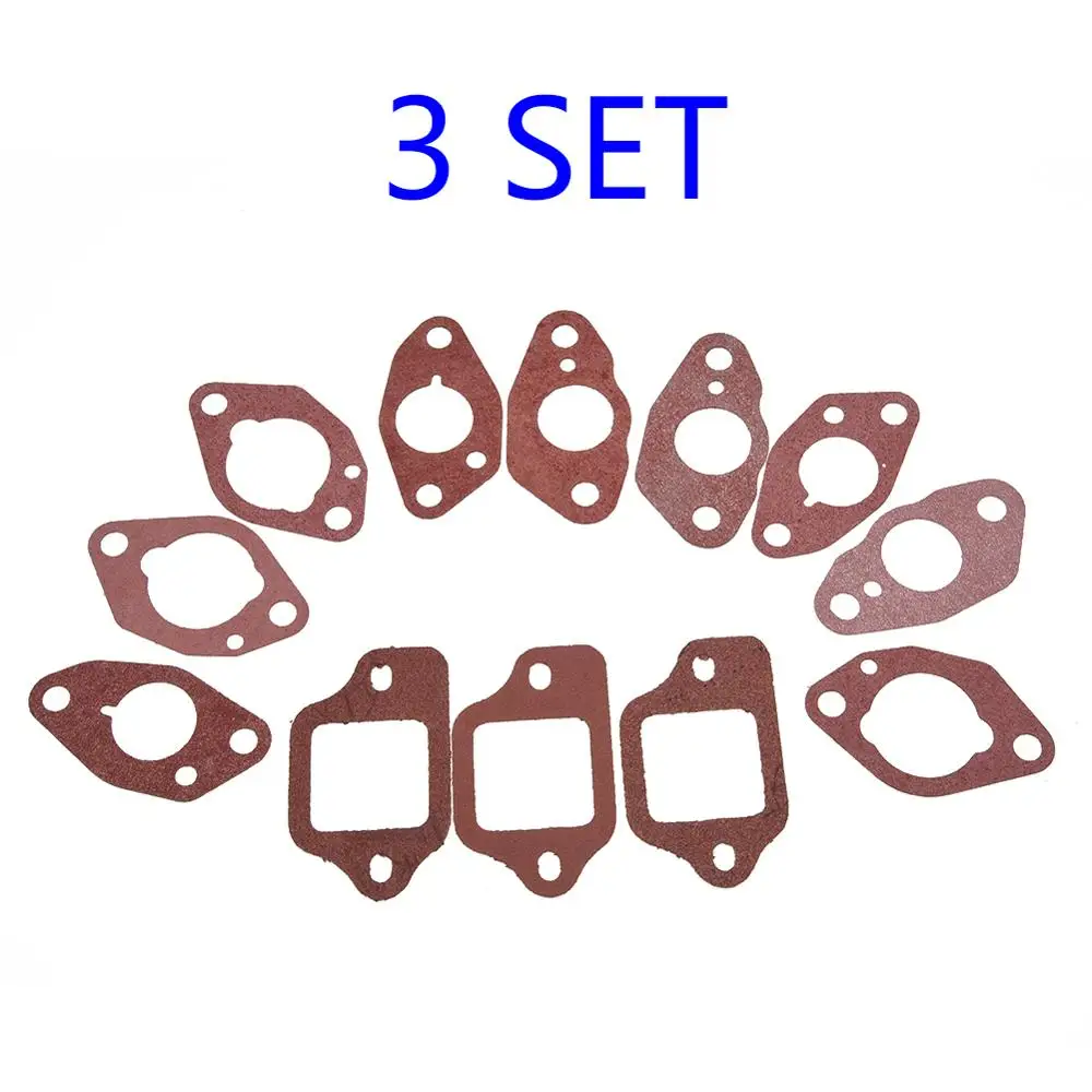 3 Sets Of Carburetor Fitting Gasket Set Compatible For Honda Gc135