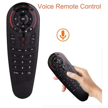 

Wireless Voice Control Sensing, Air Remote Mouse,Voice Remote Controller,33 Key IR Learning, for Google Assistant Android TV Box