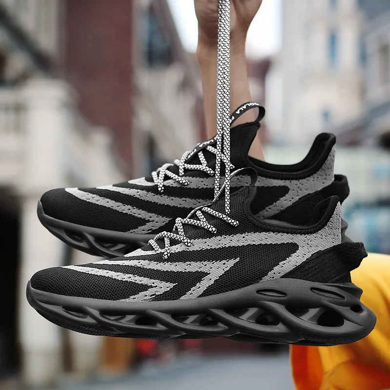 

Air Mesh Breathable Men Shoes Cushioning Lightweight Running Sneakers Women Fashion Jogging Shoes zapatos de hombre