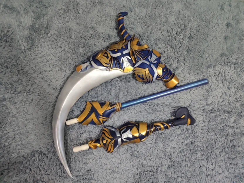 Lord El Melloi II Case Files Gray Weapon Scythe Cosplay Prop
