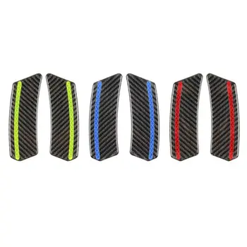 

Pair Universal Reflective Car Side Stickers Outer Carbon Fiber Marker Trim Automobile SUV Truck Wheel Well Arch or Side